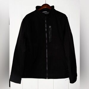 Nautica Softshell High Neck‎ Bonded Fleece Jacket Men XL Outdoor Hiking Trail